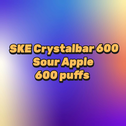 Crystal Bar Sour Apple (20mg/600puffs)